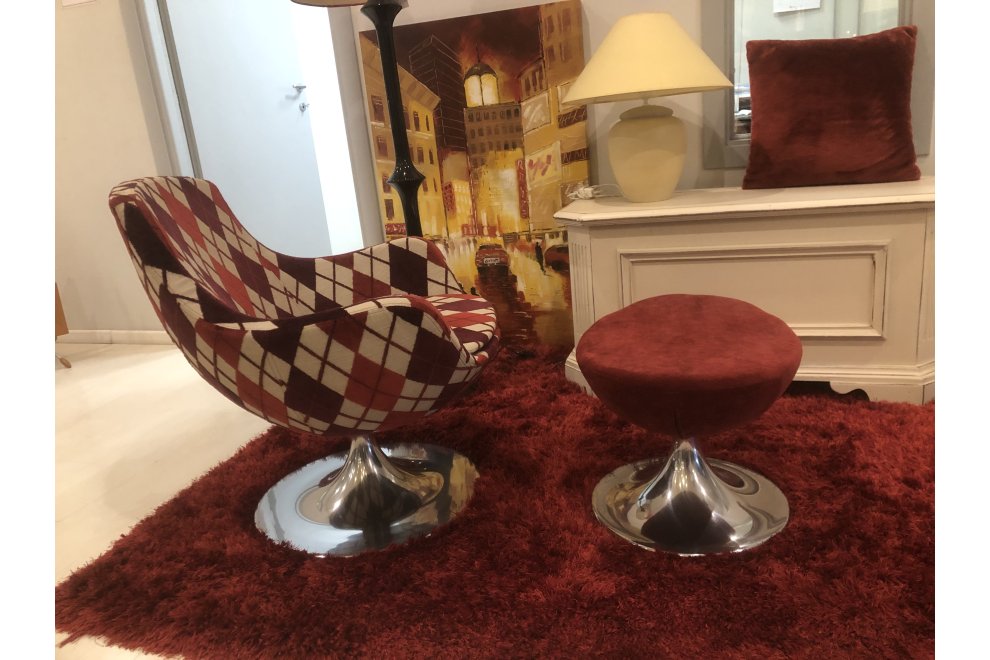 POLTRONCINA E POUFF